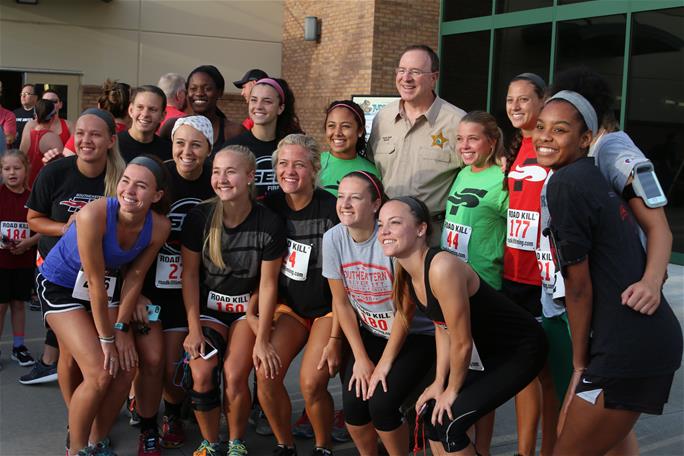 Judd Jog 2013 with Sheriff